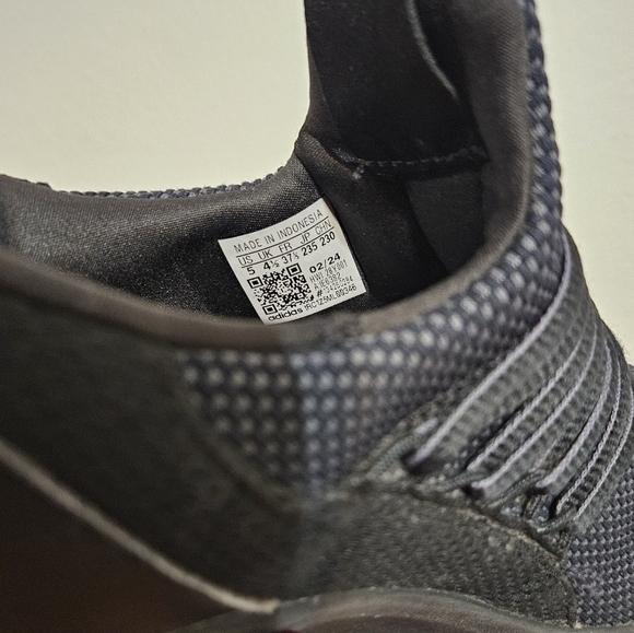 Unisex Adidas Lite Racer Adapt 7.0 Slip On Sneaker Size Big Kids 5 - Picture 8 of 9